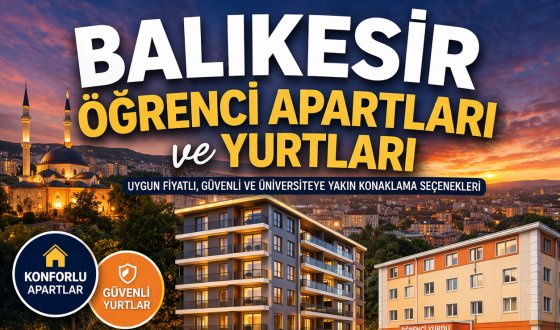 Balıkesir Öğrenci Apartları | Uygun Fiyatlı, Güvenli ve Üniversiteye Yakın Konaklama Seçenekleri