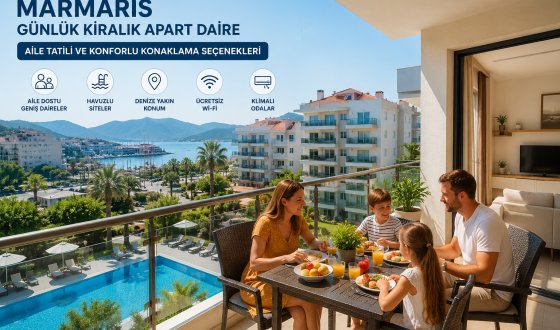 Marmaris Günlük Kiralık Evler 2026 Rehberi | Denize Yakın Apartlar, Villalar ve Tatil Evleri