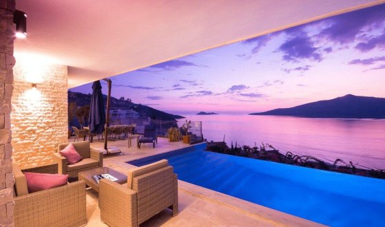 Kaş Günlük Kiralık Villalar 2026: Çukurbağ'dan Kalkan'a Deniz Manzaralı Tatil Rehberi